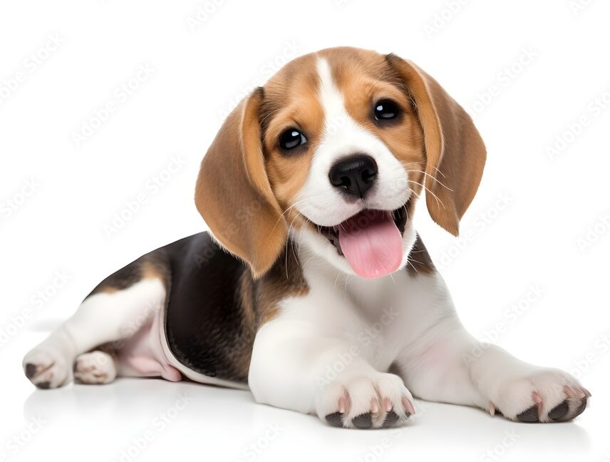 cute beagle puppy